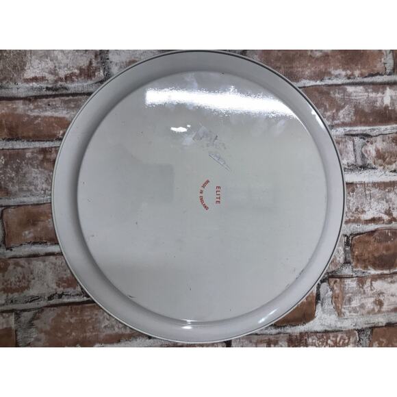 Vintage Metal 10" Serving Plate by Elite made in England - Picture 4 of 4